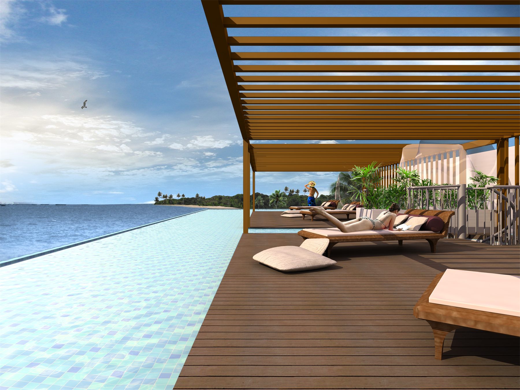 รีสอร์ต–โรงแรมริมทะเล