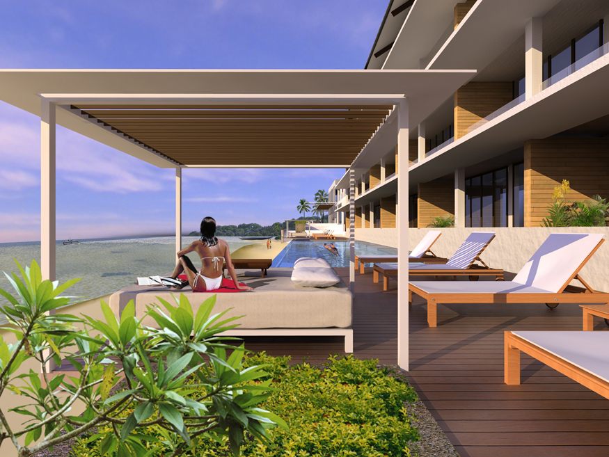 รีสอร์ต–โรงแรมริมทะเล