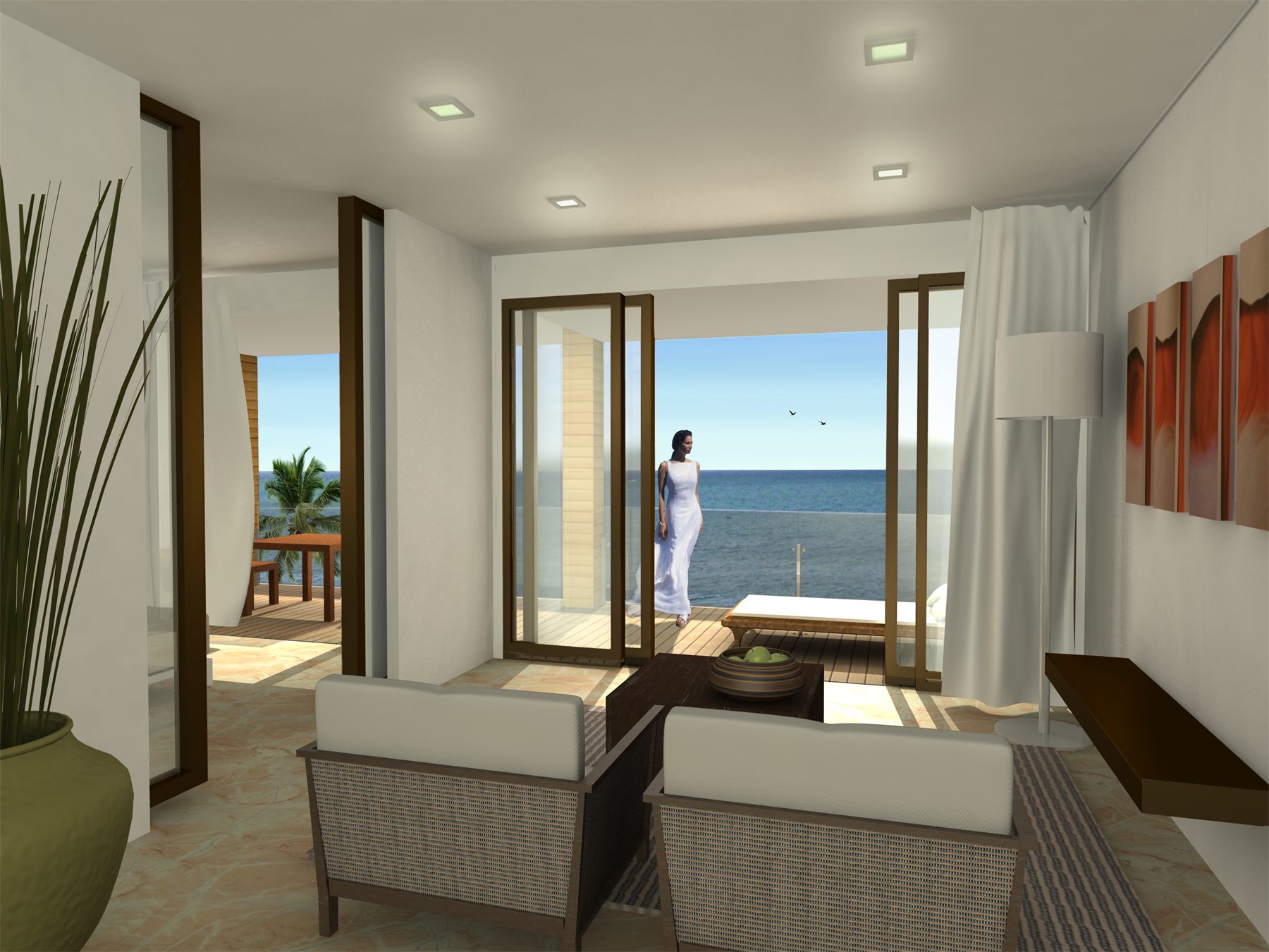 รีสอร์ต–โรงแรมริมทะเล